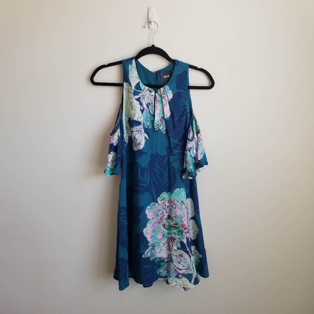 Anthro Maeve Elia cold shoulder dress - Picture 6 of 6